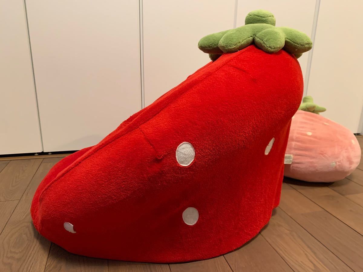 マザーガーデン いちごソファ（座椅子）＋クッション｜Yahoo!フリマ