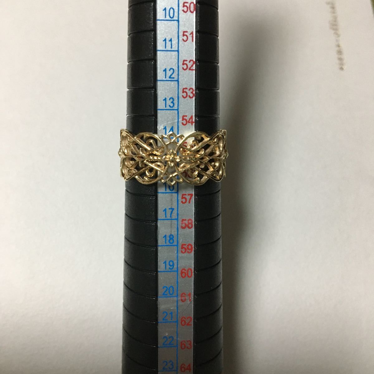 agete classic k10 透かし リング アガット 15号｜Yahoo!フリマ（旧