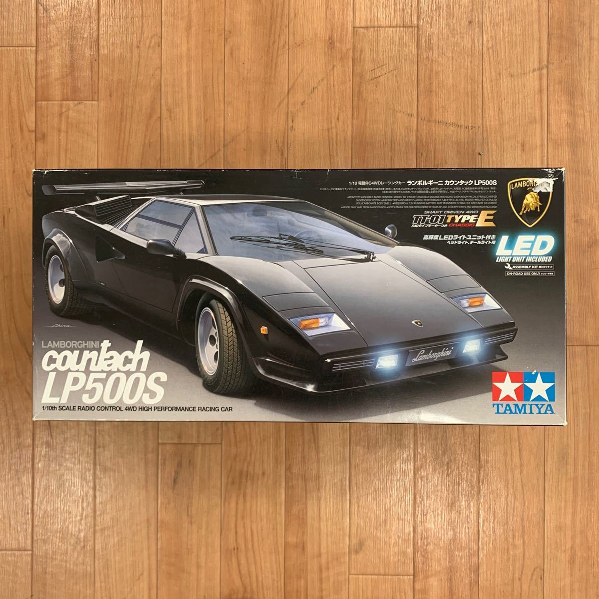 タミヤ 1/10 電動RCカー No 413 ランボルギーニ カウンタック LP500S