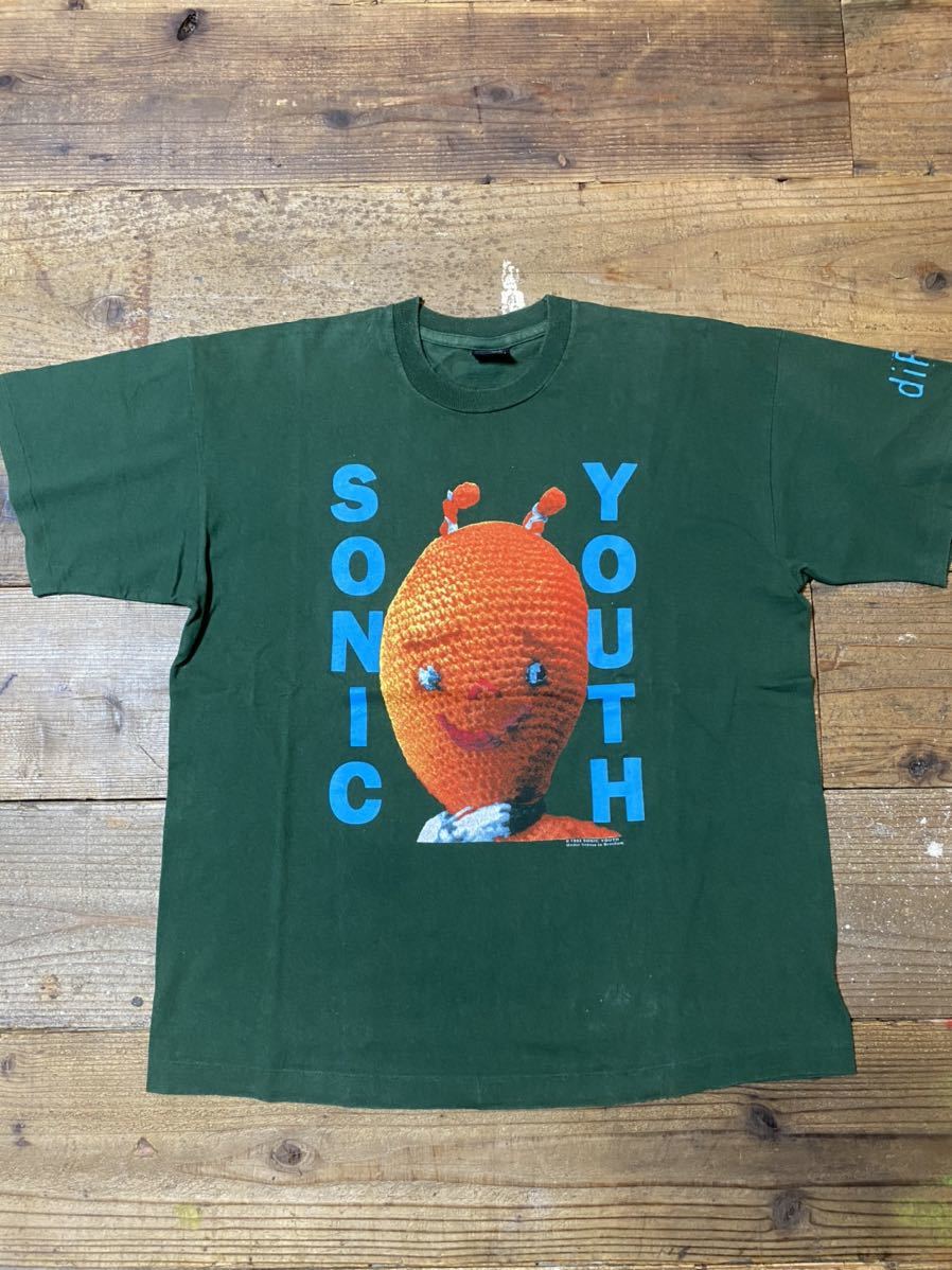 sonic youth ソニックユース ヴィンテージ シャツ 7分丈90s SONIC