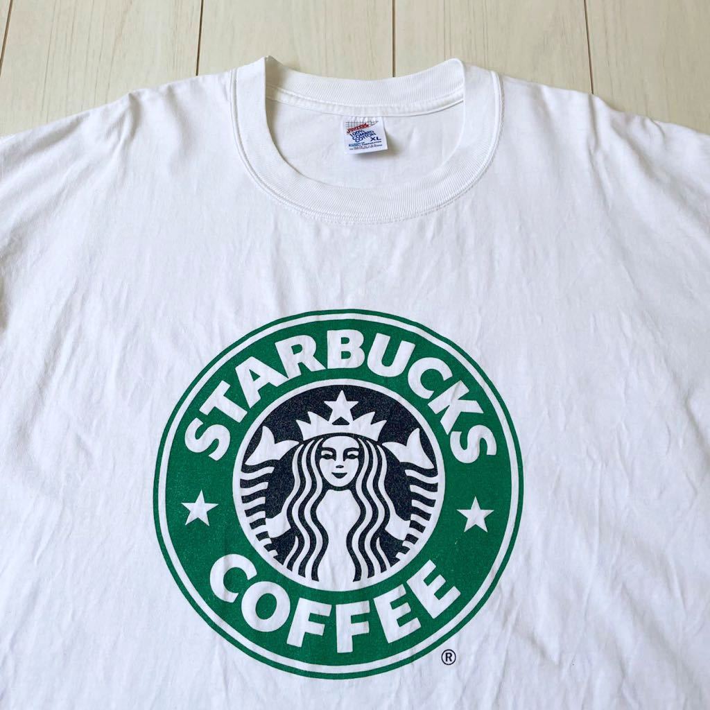 Yahoo!オークション - sizeXL 90s USA製 オフィシャル STARBUCKS COFFE