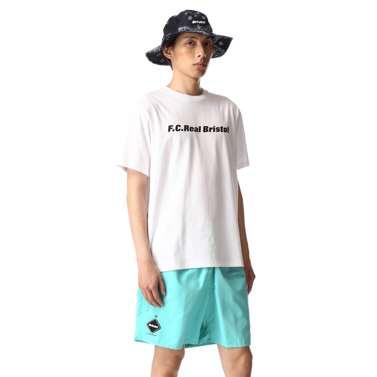 新品L FCRBゲームパンツNYLON EASY SHORTSショーツF C Real Bristol