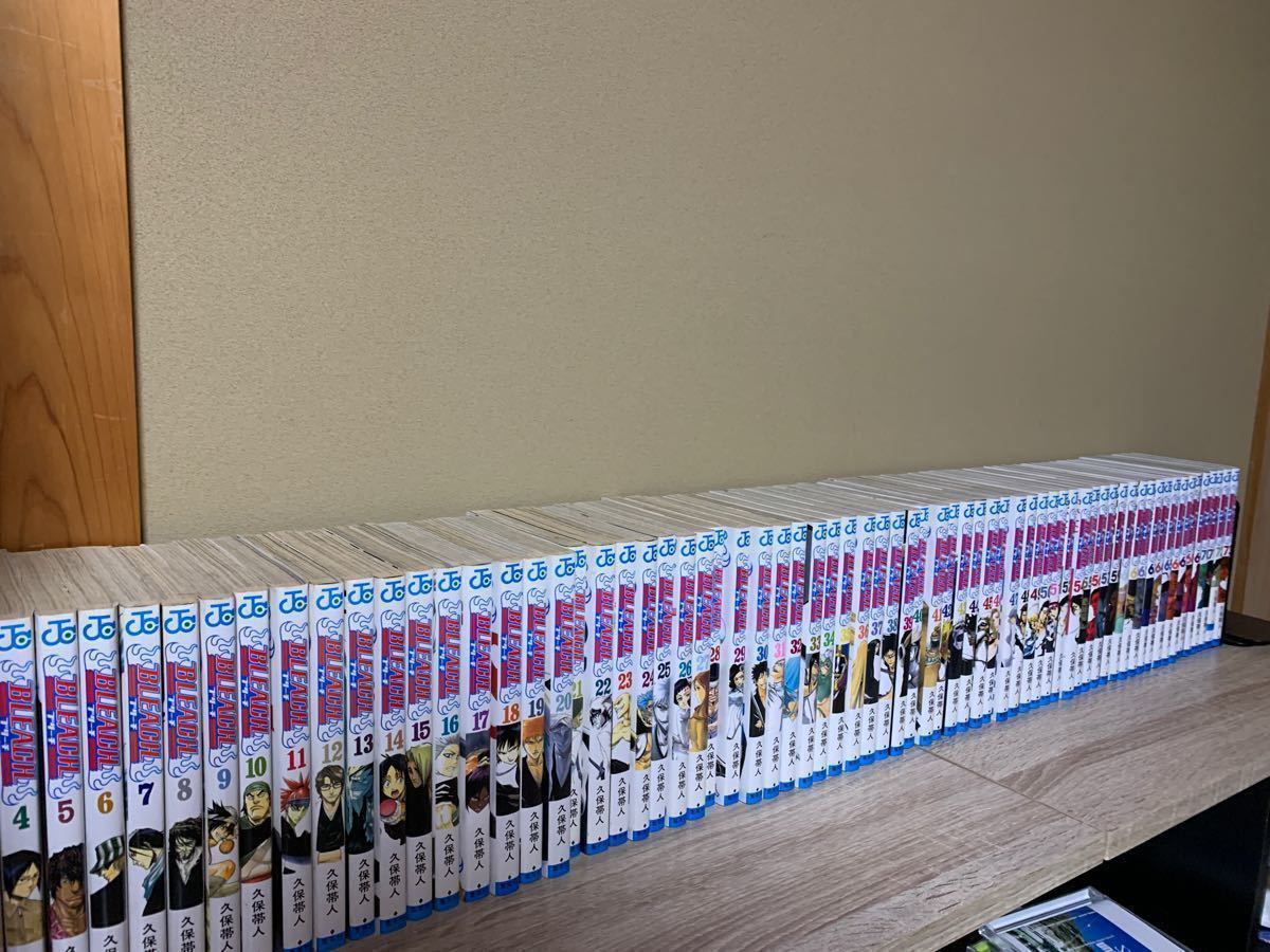 全1〜74(新品)巻+1巻セット】BLEACH ブリーチ 久保帯人 BURN THE WITCH