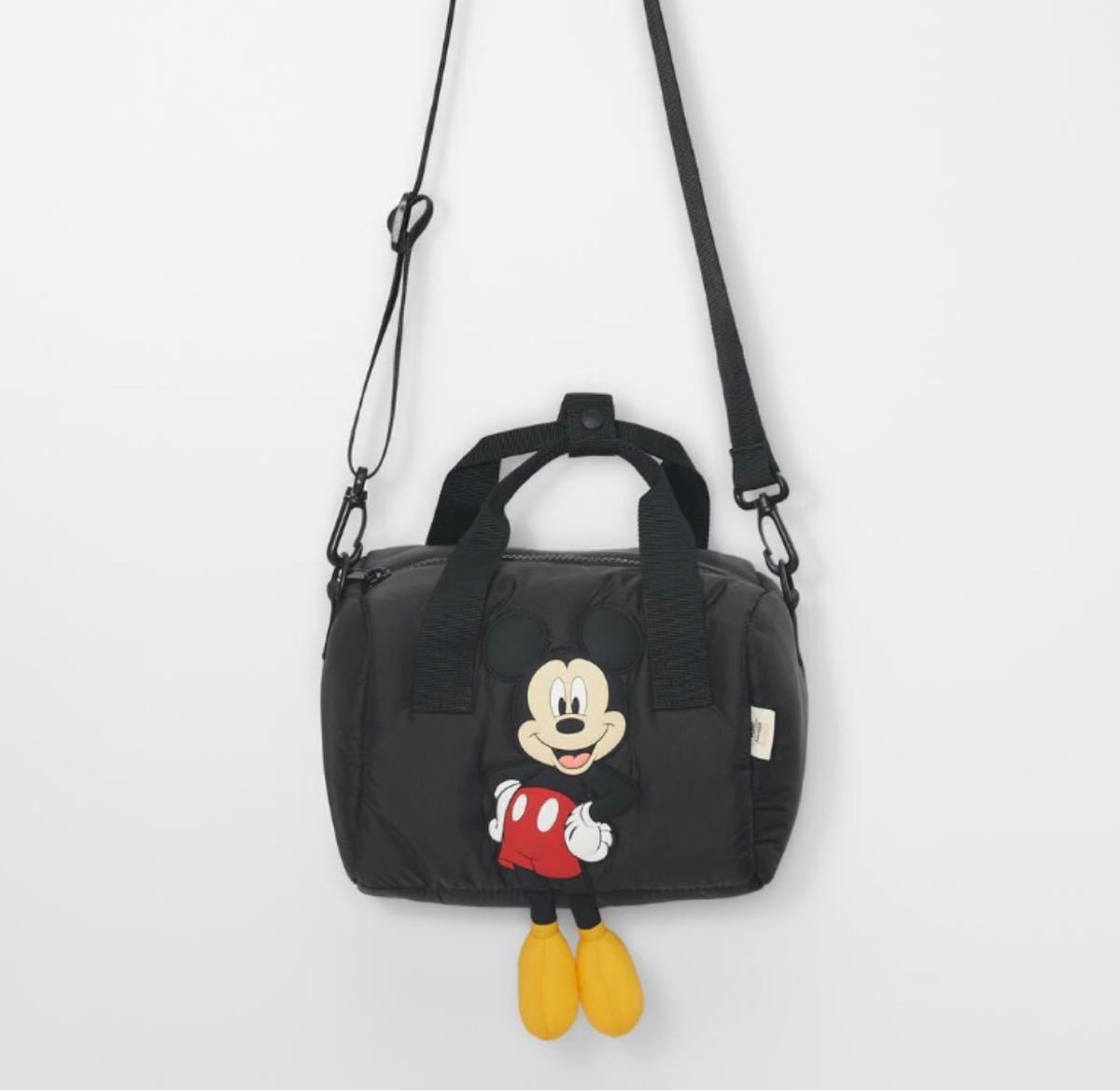ZARA ザラ ミッキーマウス 足ぷらぷら ショルダーバッグ ハンドバッグ