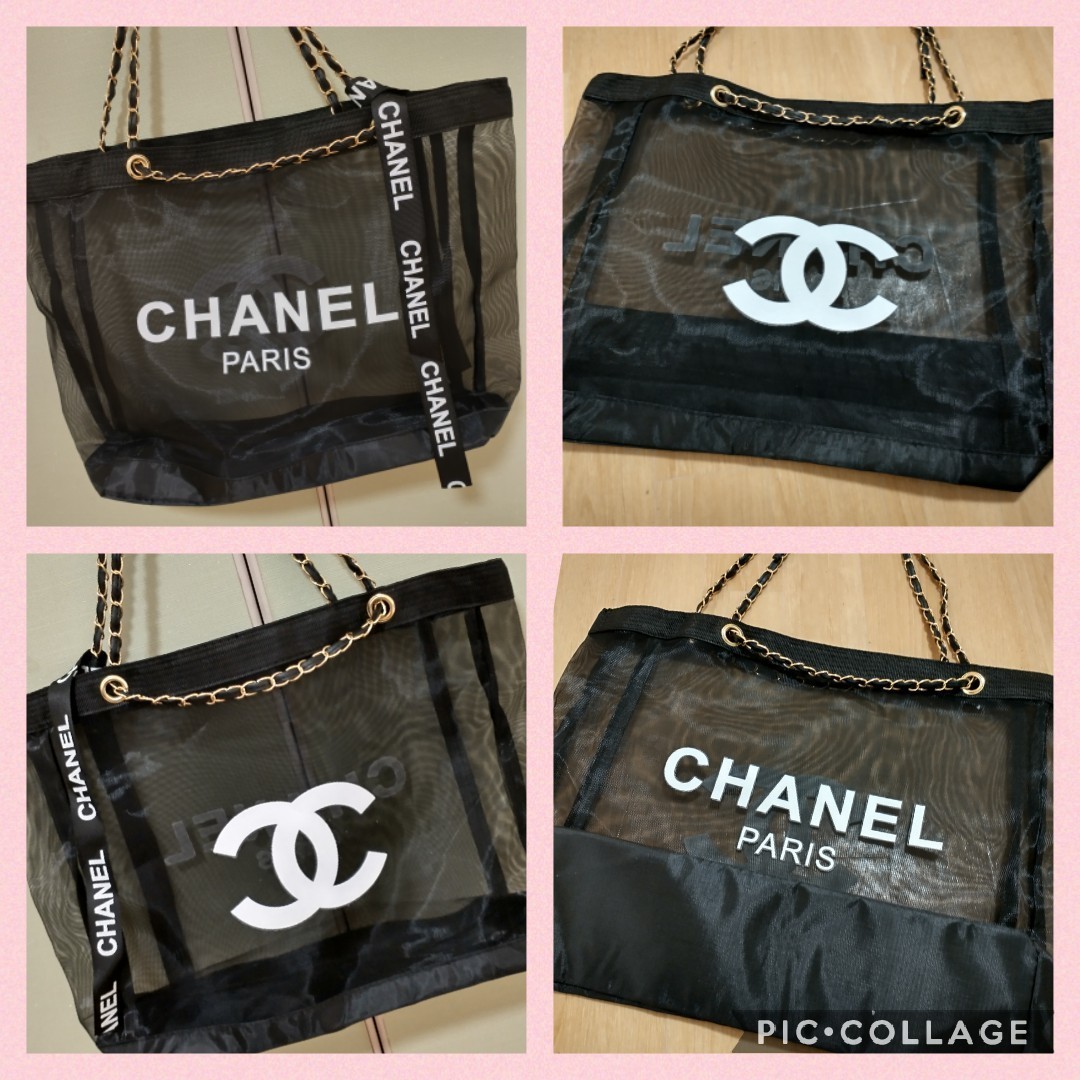シャネル CHANELノベルティメッシュトートバッグ 新品｜Yahoo!フリマ