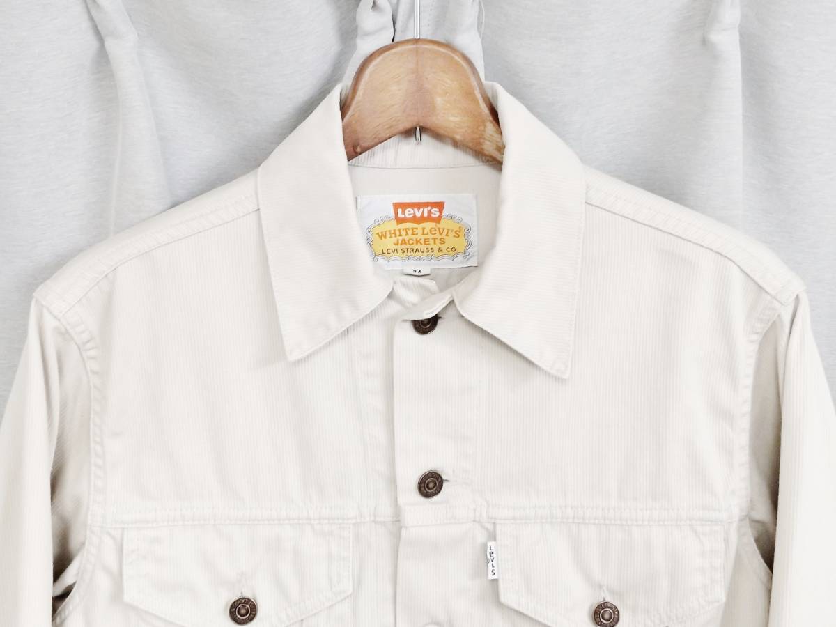 名作復刻 LEVI'S リーバイス 70505 ピケ 3rdタイプ Gジャン 90s WHITE