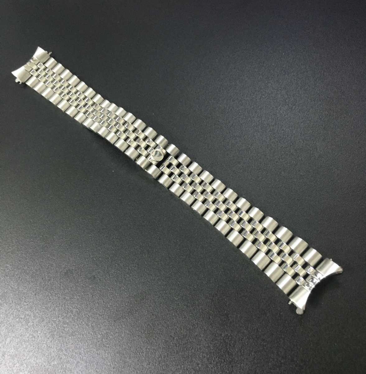 FF変更可】腕時計 修理交換用 ジュビリー ブレスレット 20mm 隠し