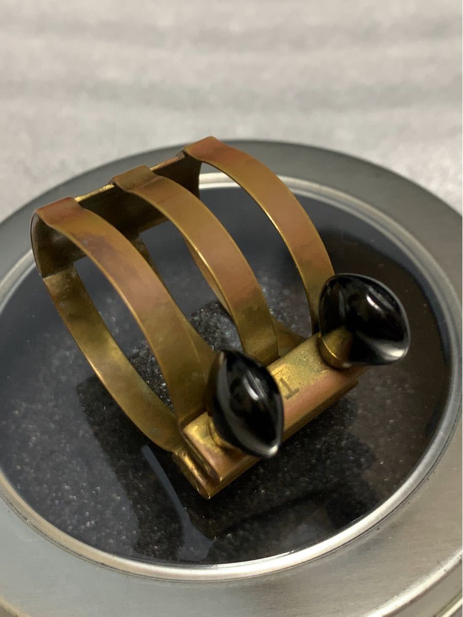 希少 エコーブラス テナーサックスラバー用 リガチャー ブリルハート