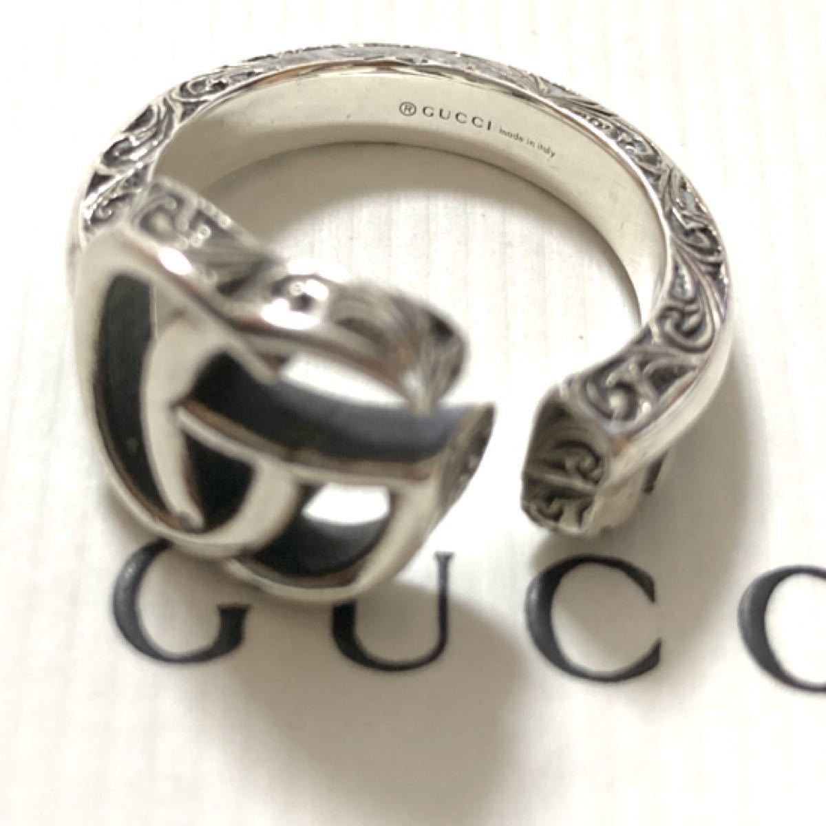 GUCCI ダブルG キー 鍵モチーフ 指輪 リング 12 【領収書あり】｜Yahoo