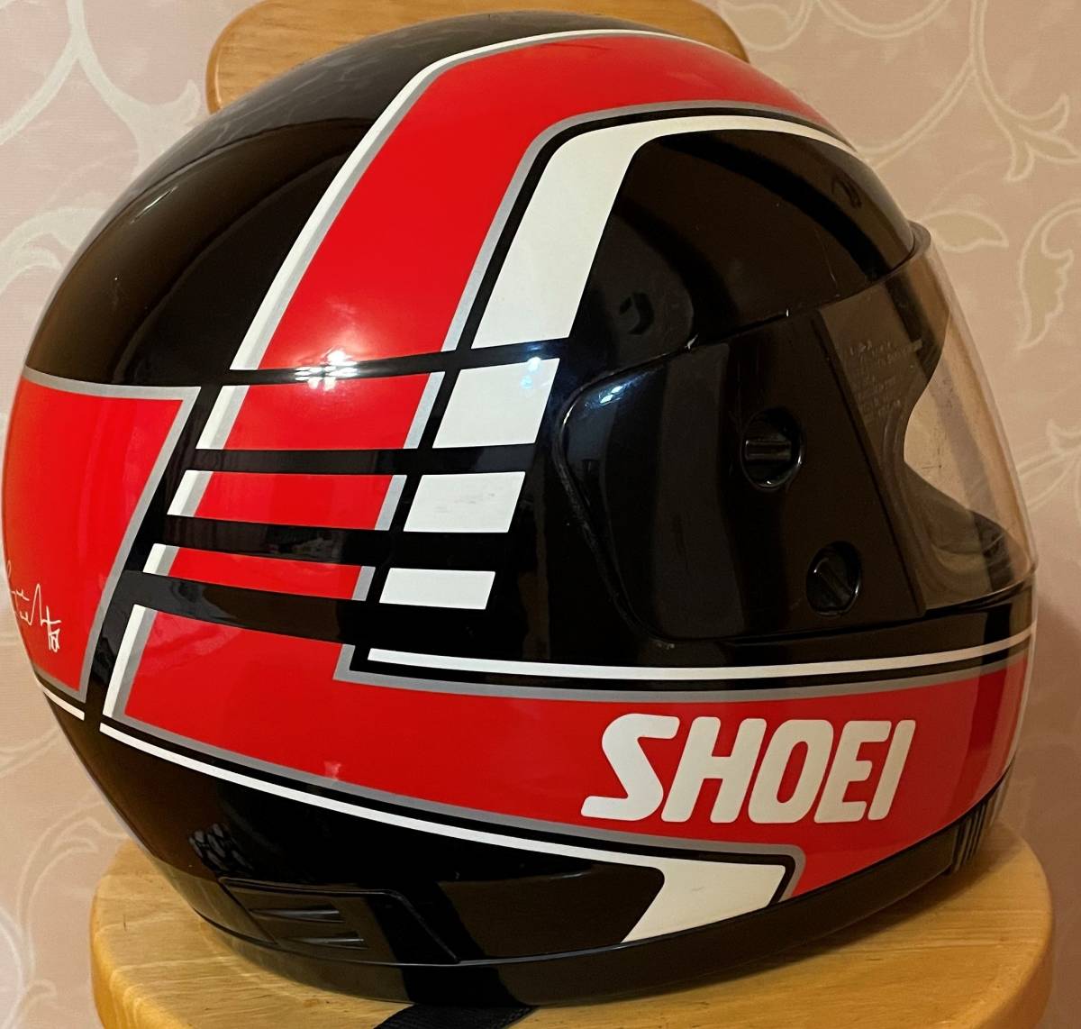 当時物 SHOEI ワイン ガードナー レプリカ ヘルメット M サイズ