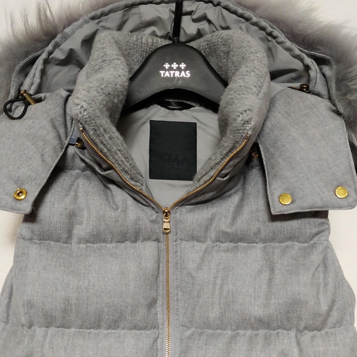 TATRAS タトラス LUSERA LTA18A4572 ダウンベスト グレー Sサイズ