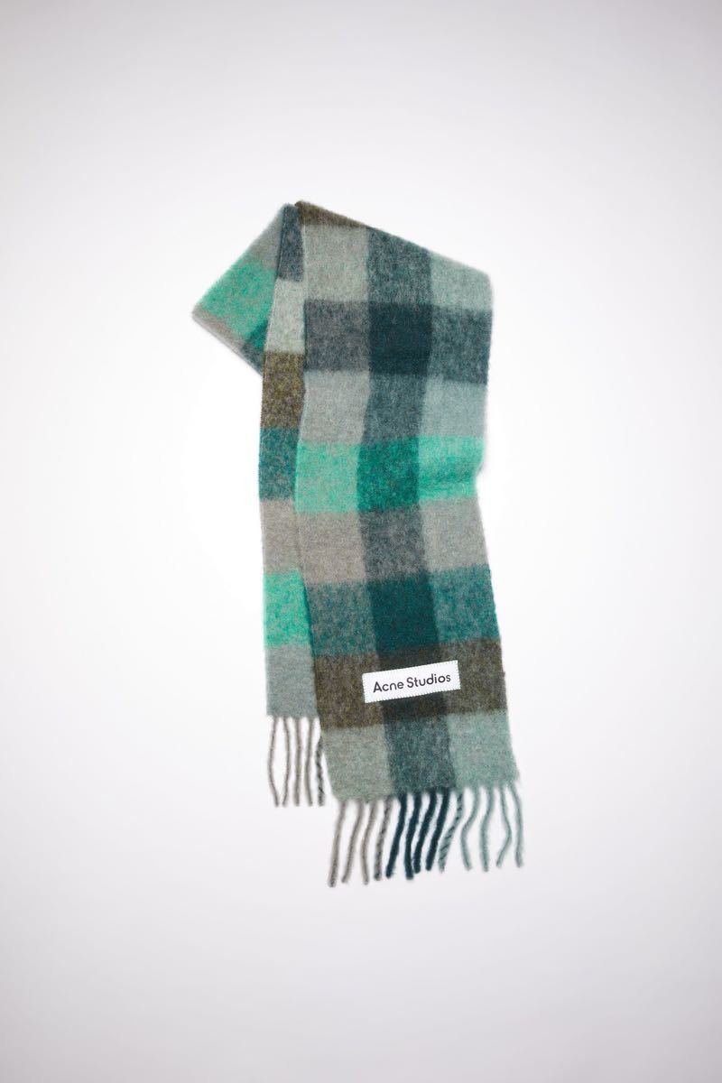 Acne Studios マフラー グリーン｜Yahoo!フリマ（旧PayPayフリマ）