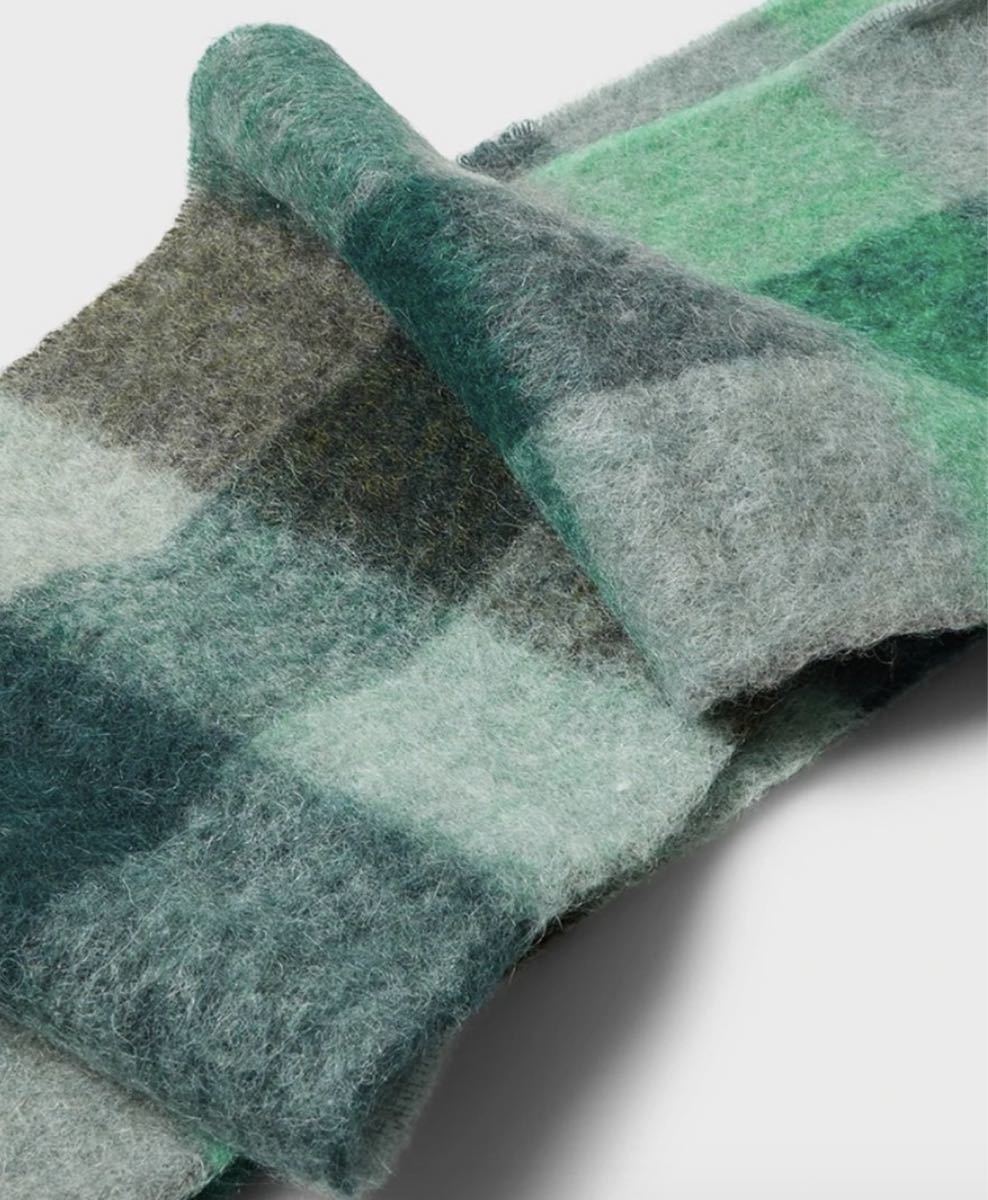 Acne Studios マフラー グリーン｜Yahoo!フリマ（旧PayPayフリマ）