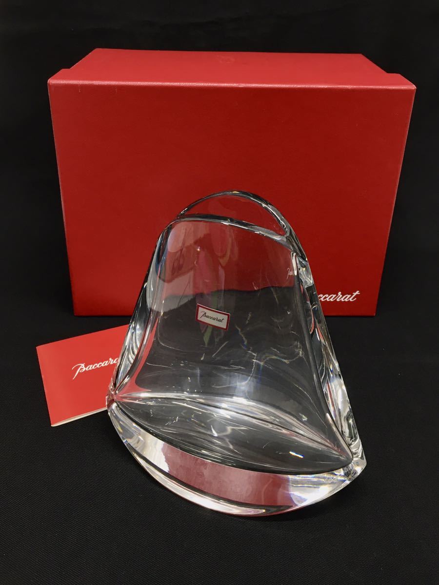 Baccarat バカラ 花瓶 フラワーベース メトロノーム型 M2644 Baccarat
