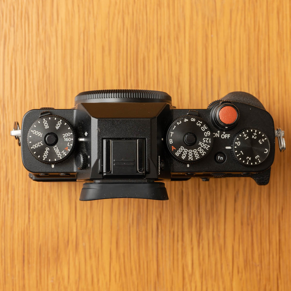 ソフトレリーズ シャッターボタン ブラック + 茶色 Fujifilm X100V X