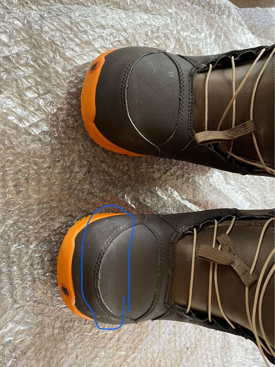 Burton 26cm moto バートン ブーツ アジアンフィット オレンジ