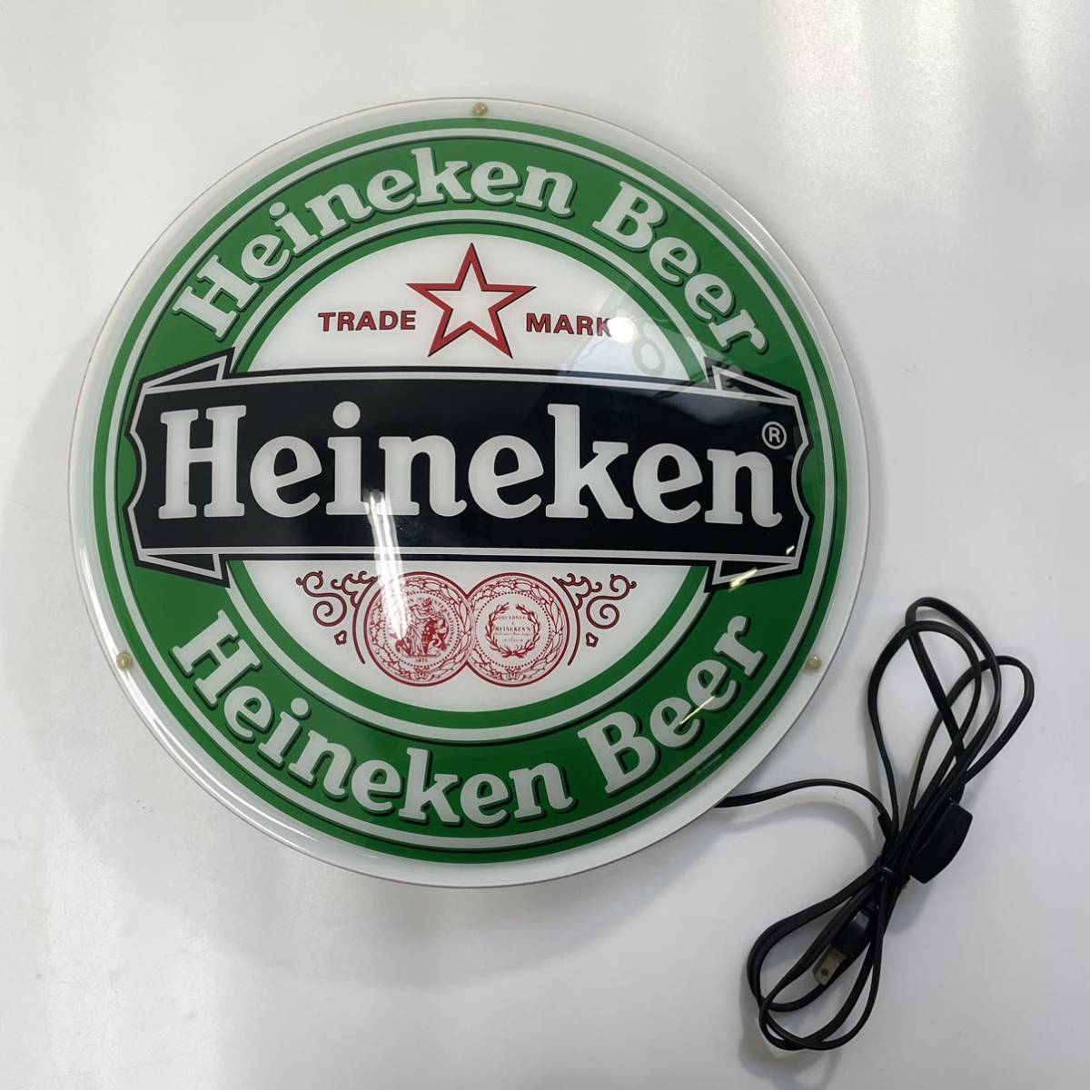 Yahoo!オークション - 【ZN】Heineken ハイネケン 看板 壁掛け 電飾 電