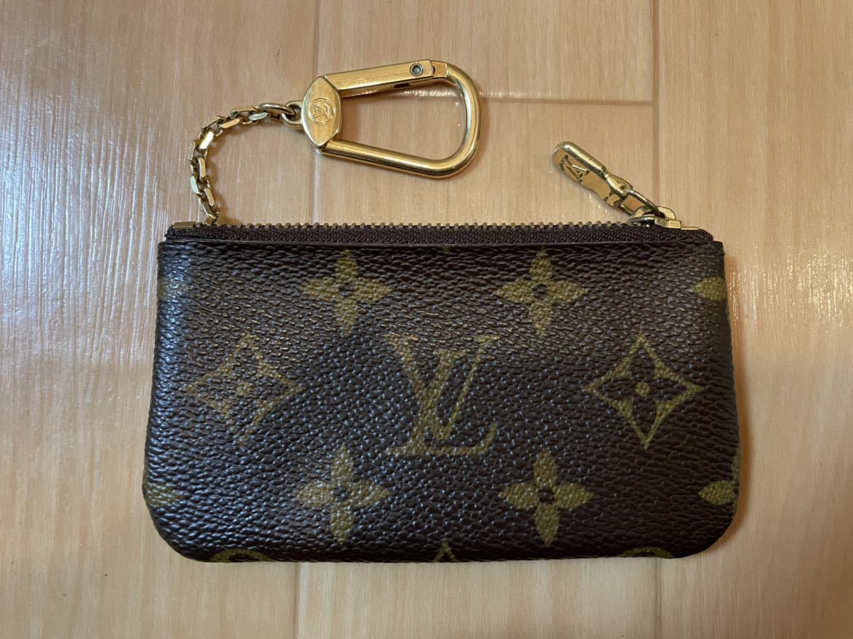 LOUIS VUITTON LV ルイヴィトン ポシェットクレ モノグラム コイン