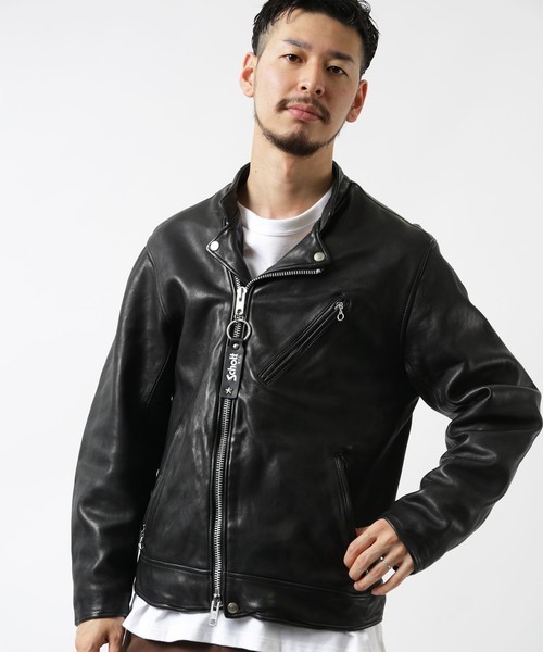 Yahoo!オークション - Schott × FREAK'S STORE / ショット 別注 セミ
