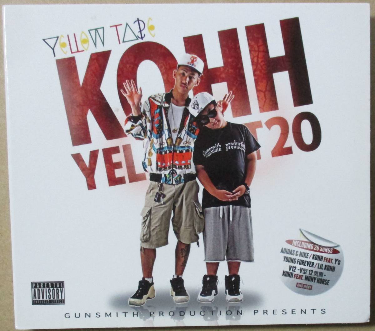 Yahoo!オークション - KOHH / YELLOW TAPE T20 (CD)