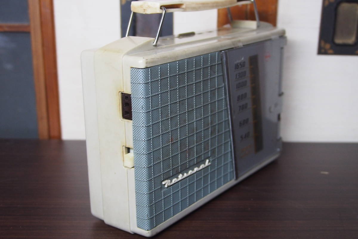 Yahoo!オークション - 電池管ラジオ ナショナル CW-110 真空管ポータブ