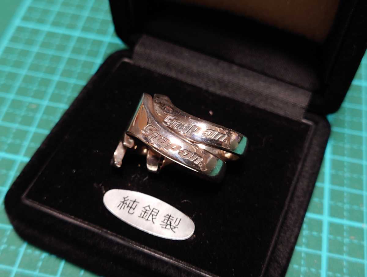 Yahoo!オークション - レア スナップオン Snap-on 指輪 シルバーリング