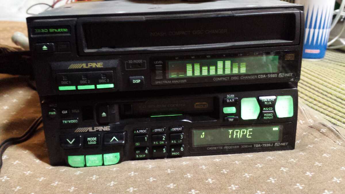 Yahoo!オークション - ALPINE アルパイン カーステレオ TDA-7536J CDA-