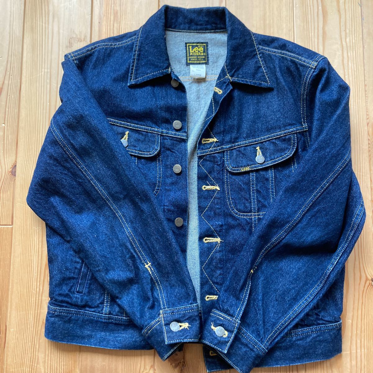 リー Lee 90s 日本製 復刻 ライダース 0424 デニム ジャケット