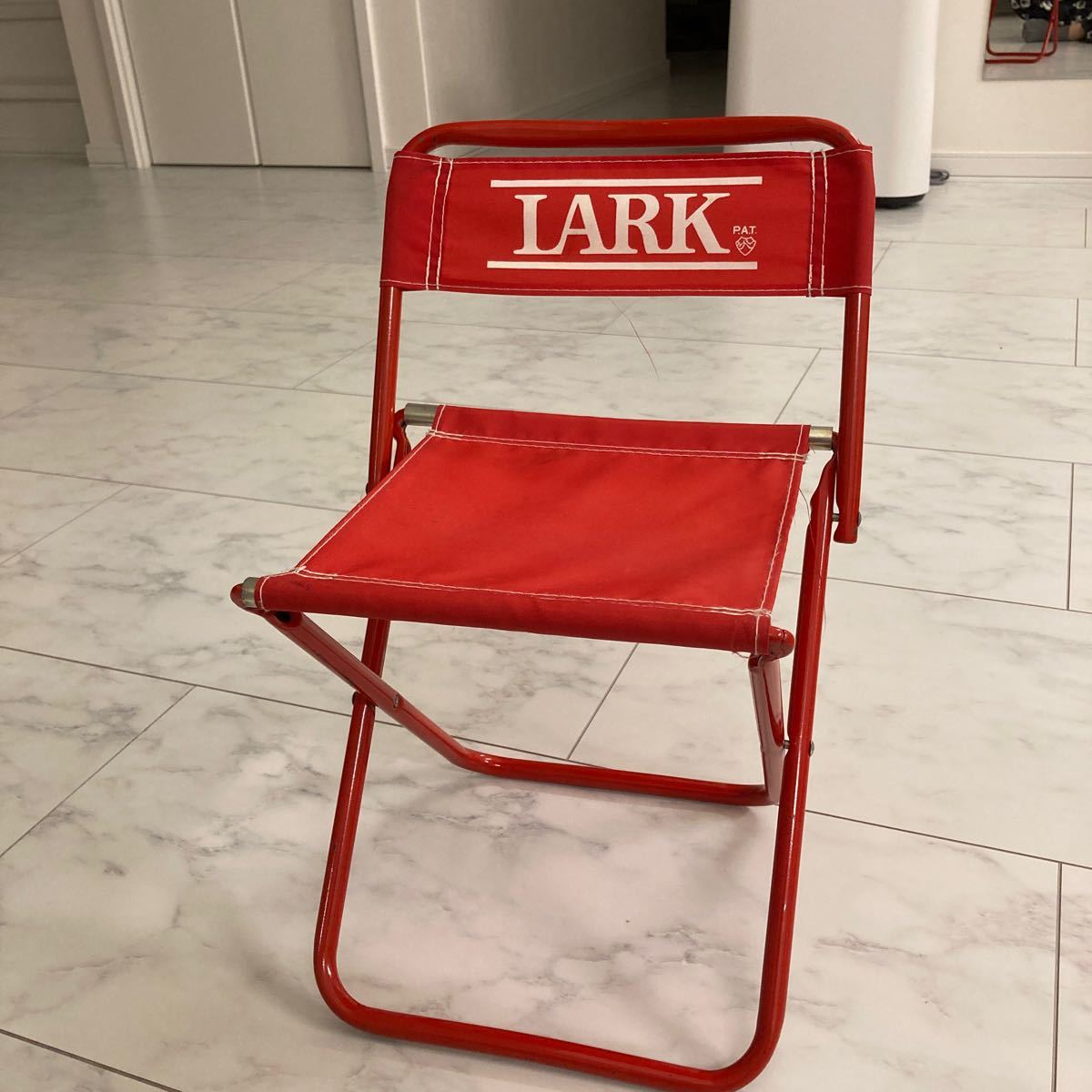 ラーク LARK 折り畳みイス レトロ｜Yahoo!フリマ（旧PayPayフリマ）