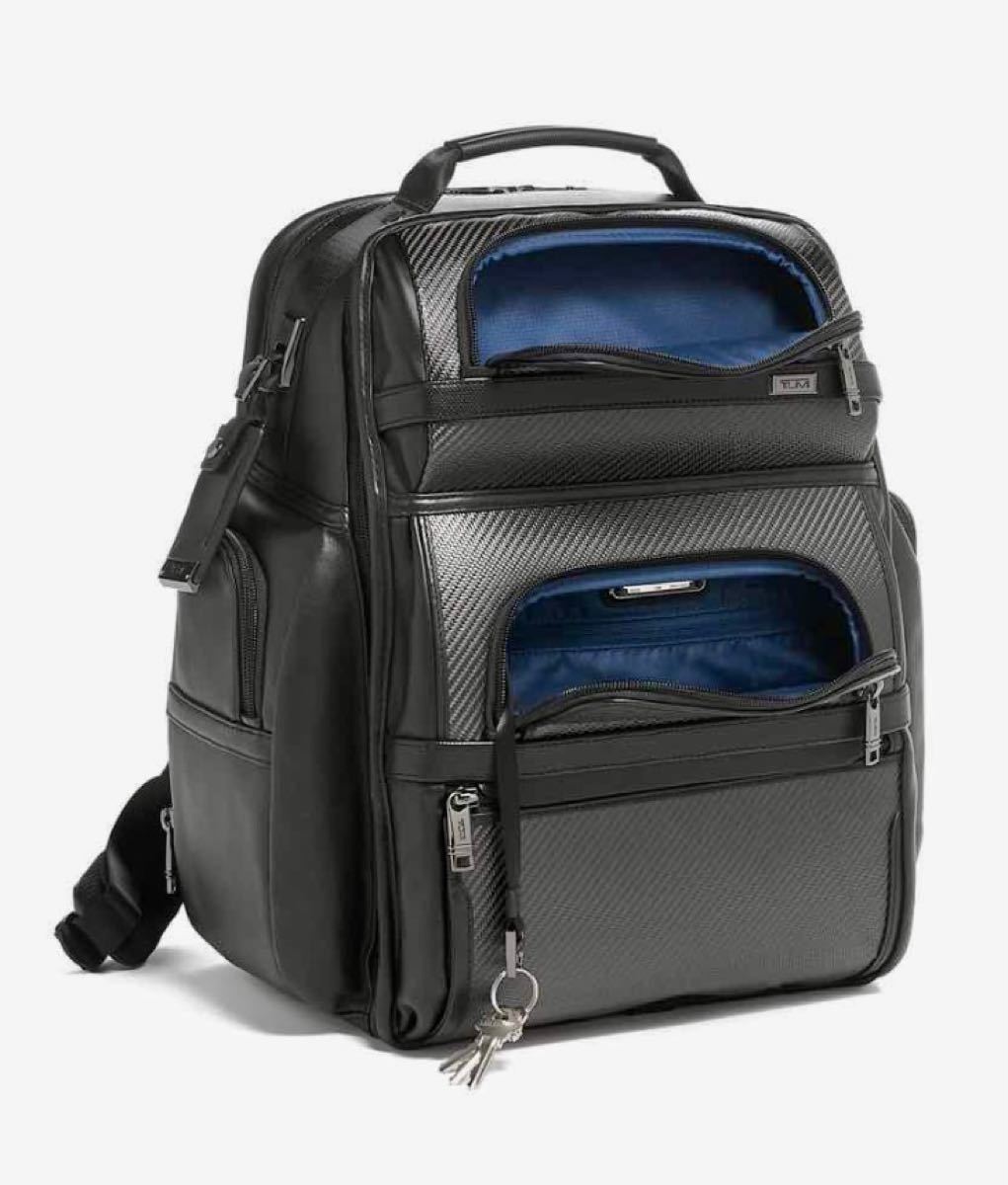 Sale 【未使用】TUMI Alpha3 最高峰カーボン/レザー ブリーフパック