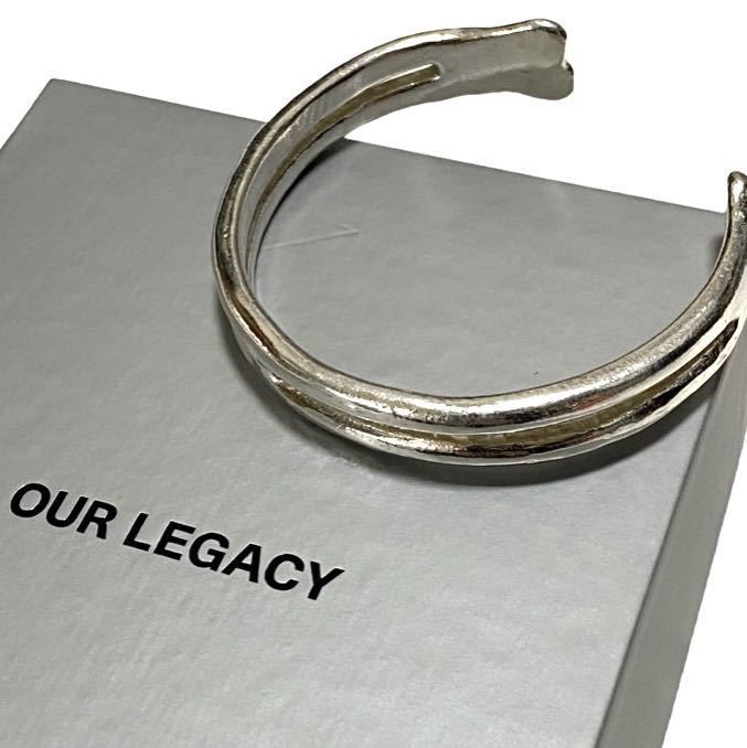 新品】 our legacy アワーレガシー ブレスレット シルバー 21AW