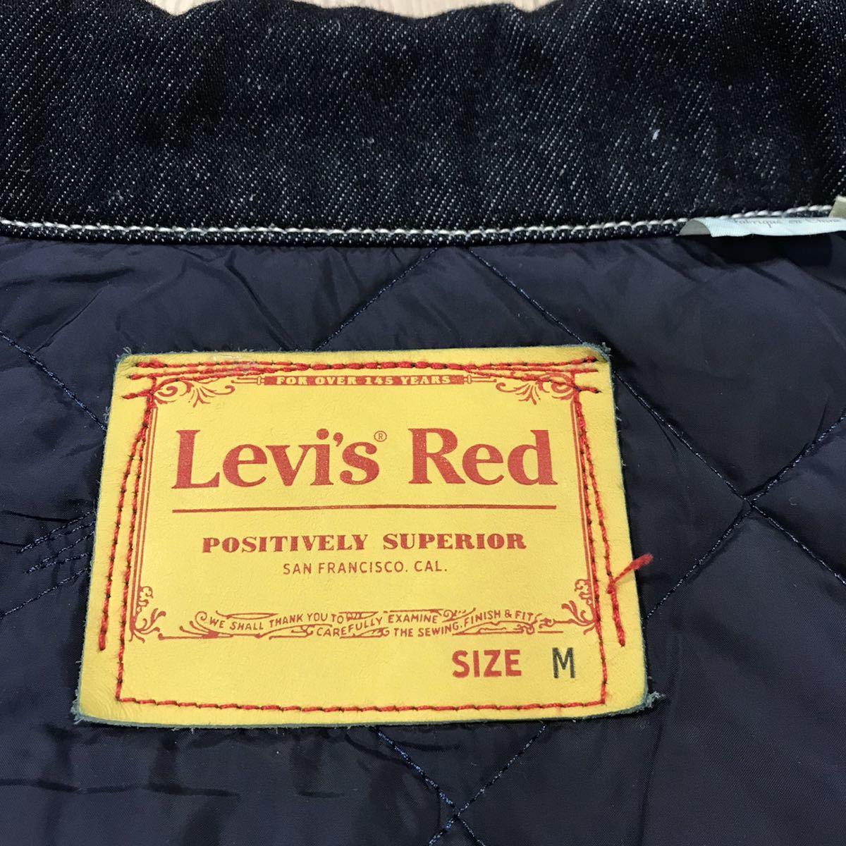 ほぼ新品Levi's RED QUILT TYPE I levisリーバイス レッド 1st