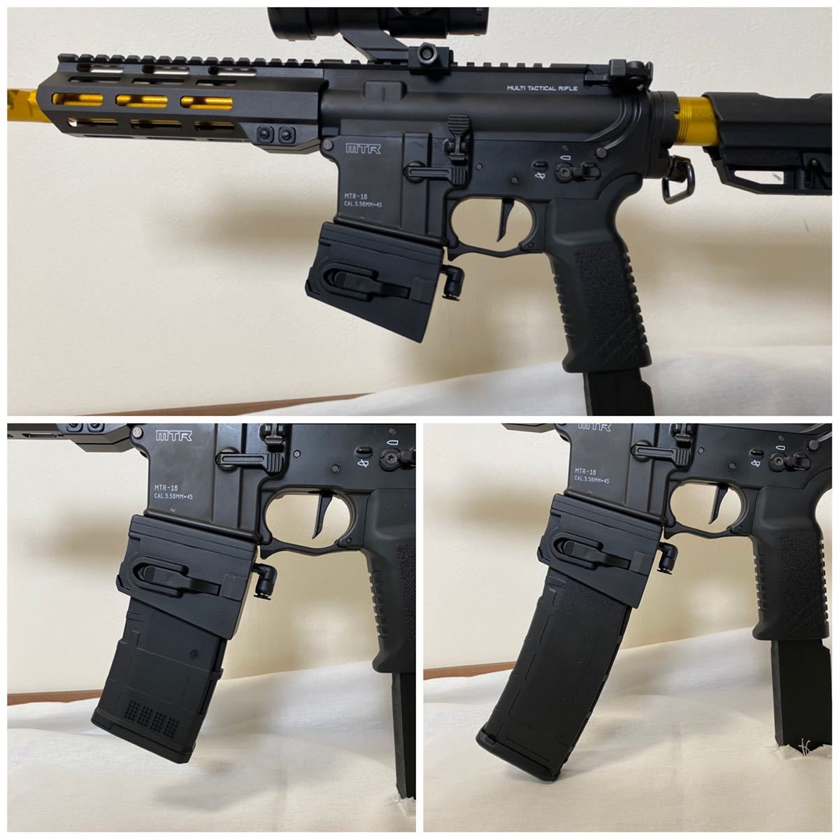 Yahoo!オークション - 東京マルイ GBBR MTR-16 外部ソース用M4マガジン