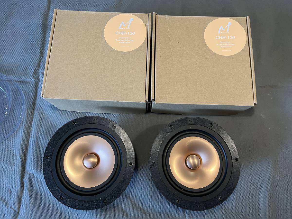 Yahoo!オークション - Mark Audio CHR120ゴールド ペア中古美品