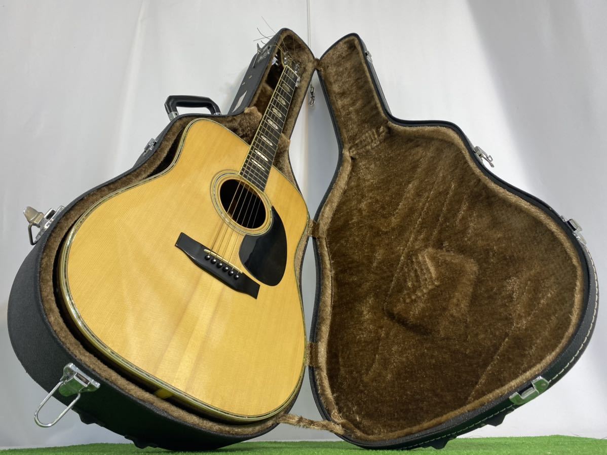 Morris モーリス TF W-80 アコースティックギター ハードケース付