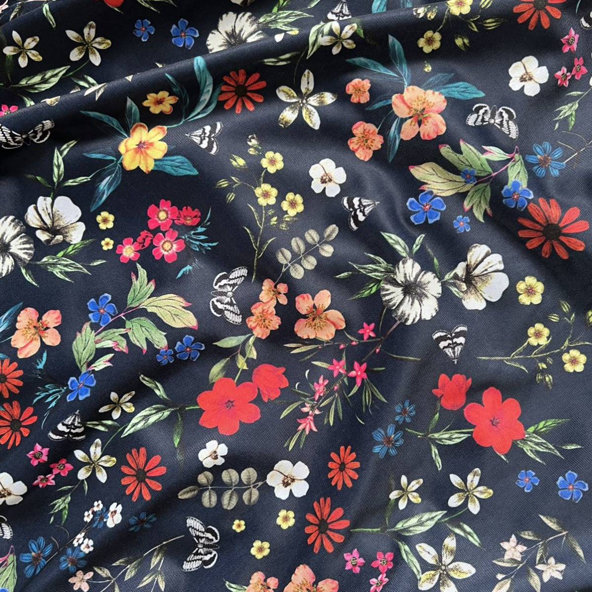 ZARA ザラ 花柄 ボタニカル ジャージ トラックジャケット メンズ M 総