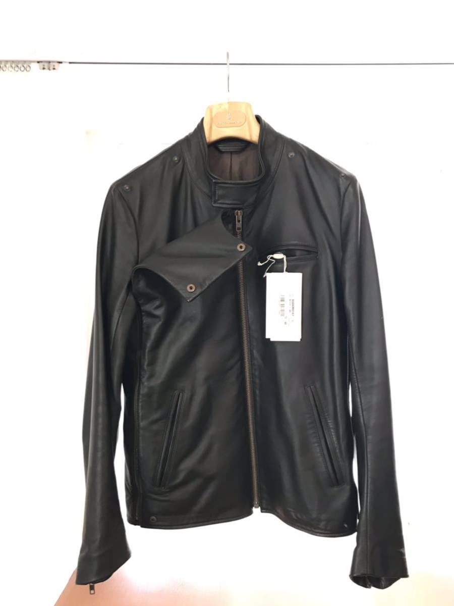 未使用 Maison Martin Margiela マルタンマルジェラ レザージャケット