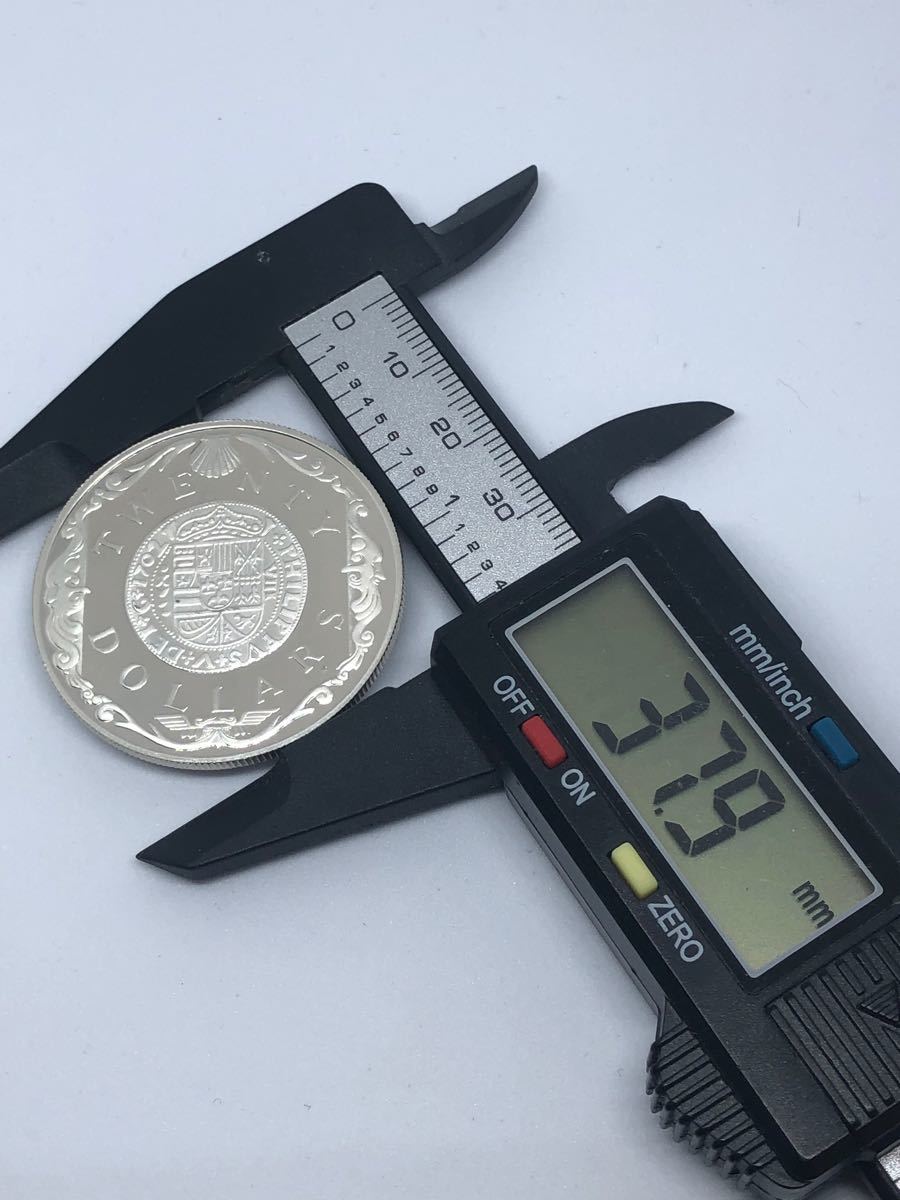 英領 ヴァージン諸島 20ドル プルーフ銀貨 1985年｜Yahoo!フリマ（旧