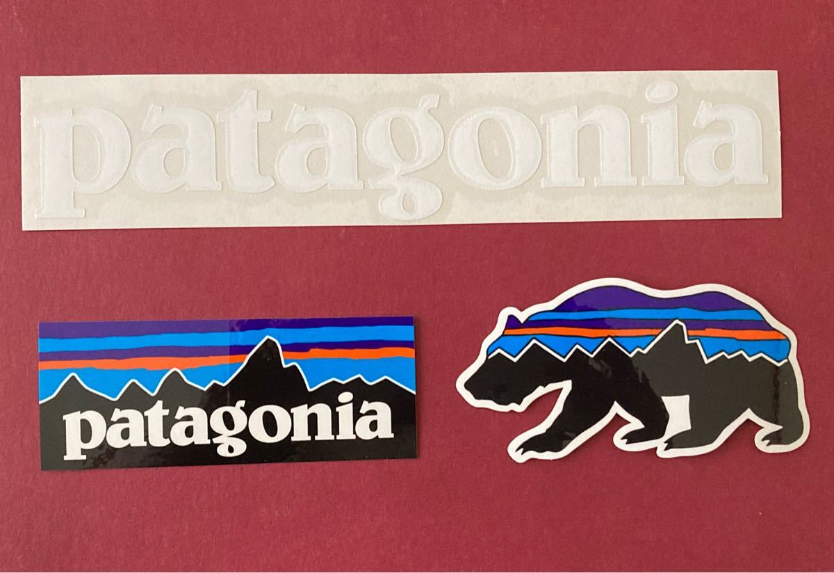 大人気 Patagonia パタゴニア ロゴカッティングステッカー セット