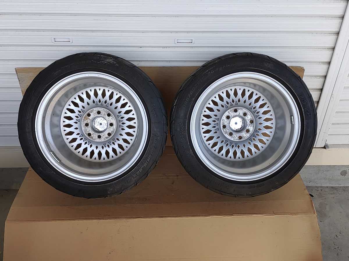 Yahoo!オークション - HLK WHEELS 15インチ 8J +25 4穴 PCD100 2本 深