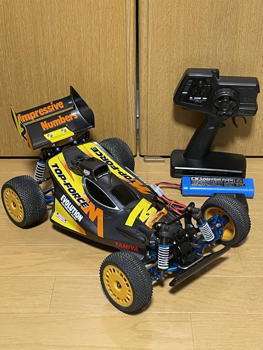 Yahoo!オークション - タミヤ トップフォースEVO仕様 アルミパーツ多数