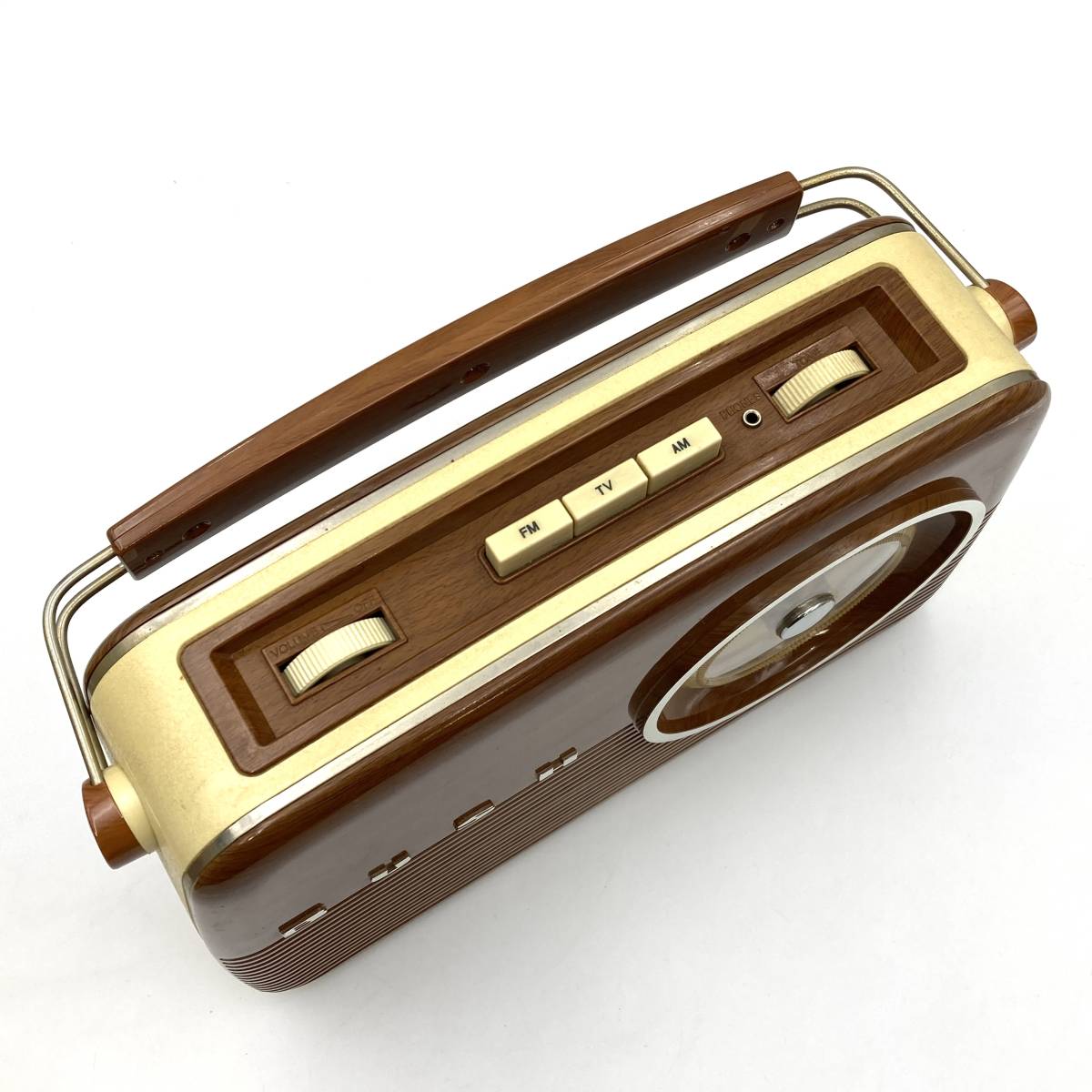 ジャンク『BUSH TR82 3バンドラジオ WOOD 復刻版』ブッシュ 3 Band