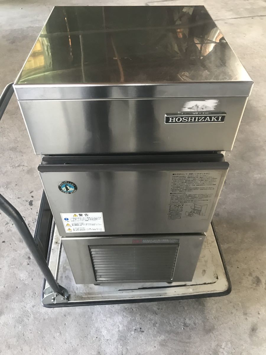 中古 中古業務用ホシザキ星崎キューブアイス製氷機IM-25L-1作動良好 製氷
