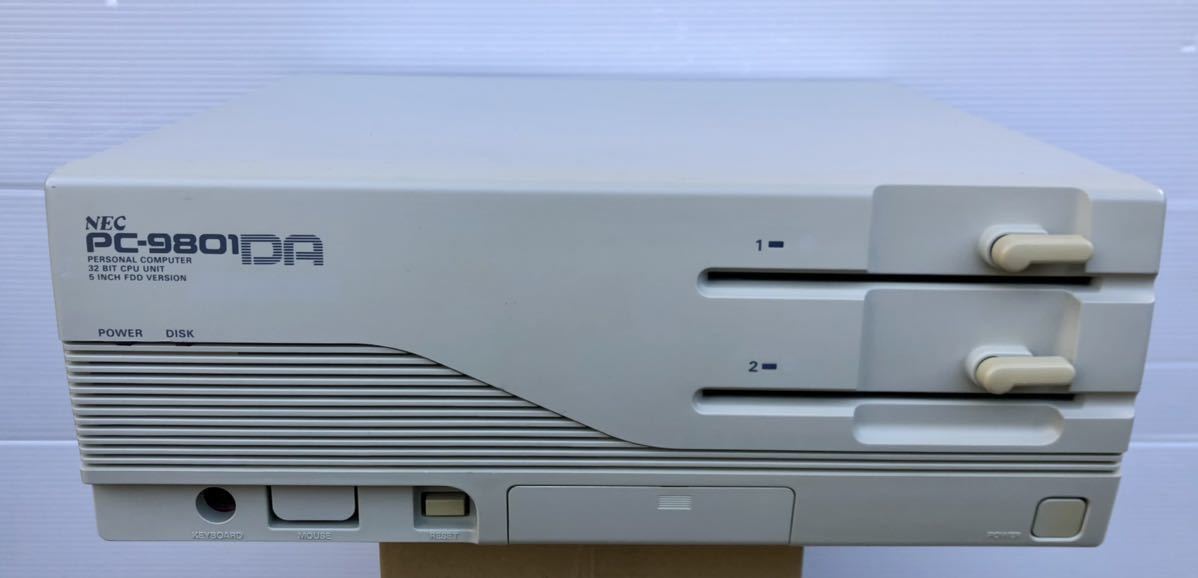 Yahoo!オークション - NEC PC-9801DA 本体