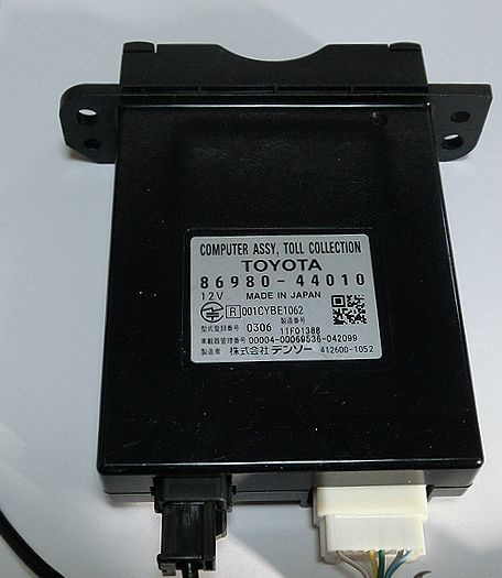 トヨタ純正 ETC アンテナ分離型 車載器 86980-44010 管c29b｜Yahoo