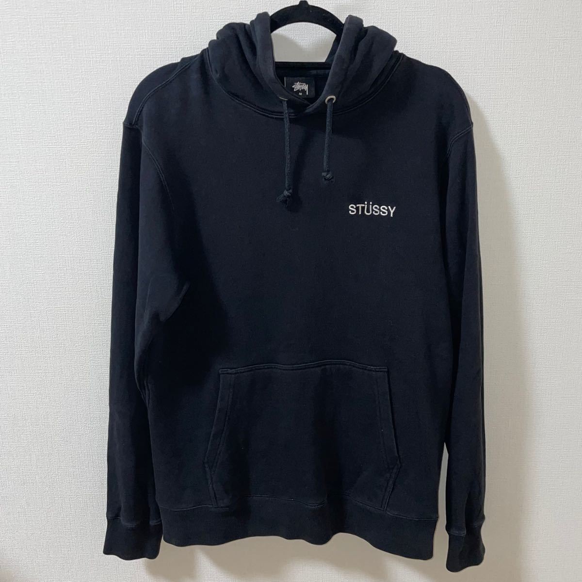 STUSSY 刺繍ロゴ フードロゴ パーカー｜Yahoo!フリマ（旧PayPayフリマ）