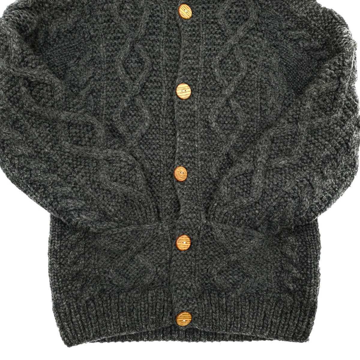 ケーブル編み CANADIAN SWEATER カナダ製カウチンセーター最高級ニット