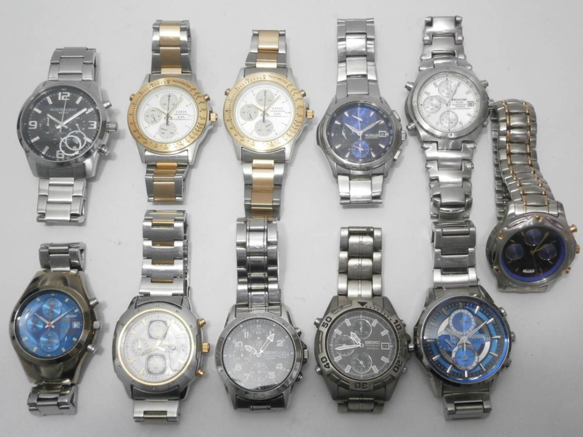 1円～ SEIKO セイコー CITIZEN シチズン CHRONOGRAPH クロノグラフ