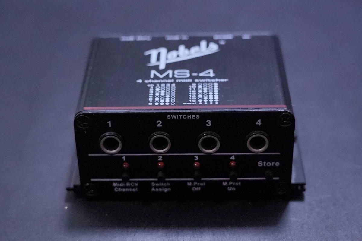 Nobels MS-4 MIDIスイッチャー nobels MS-4 スイッチャー MS-4