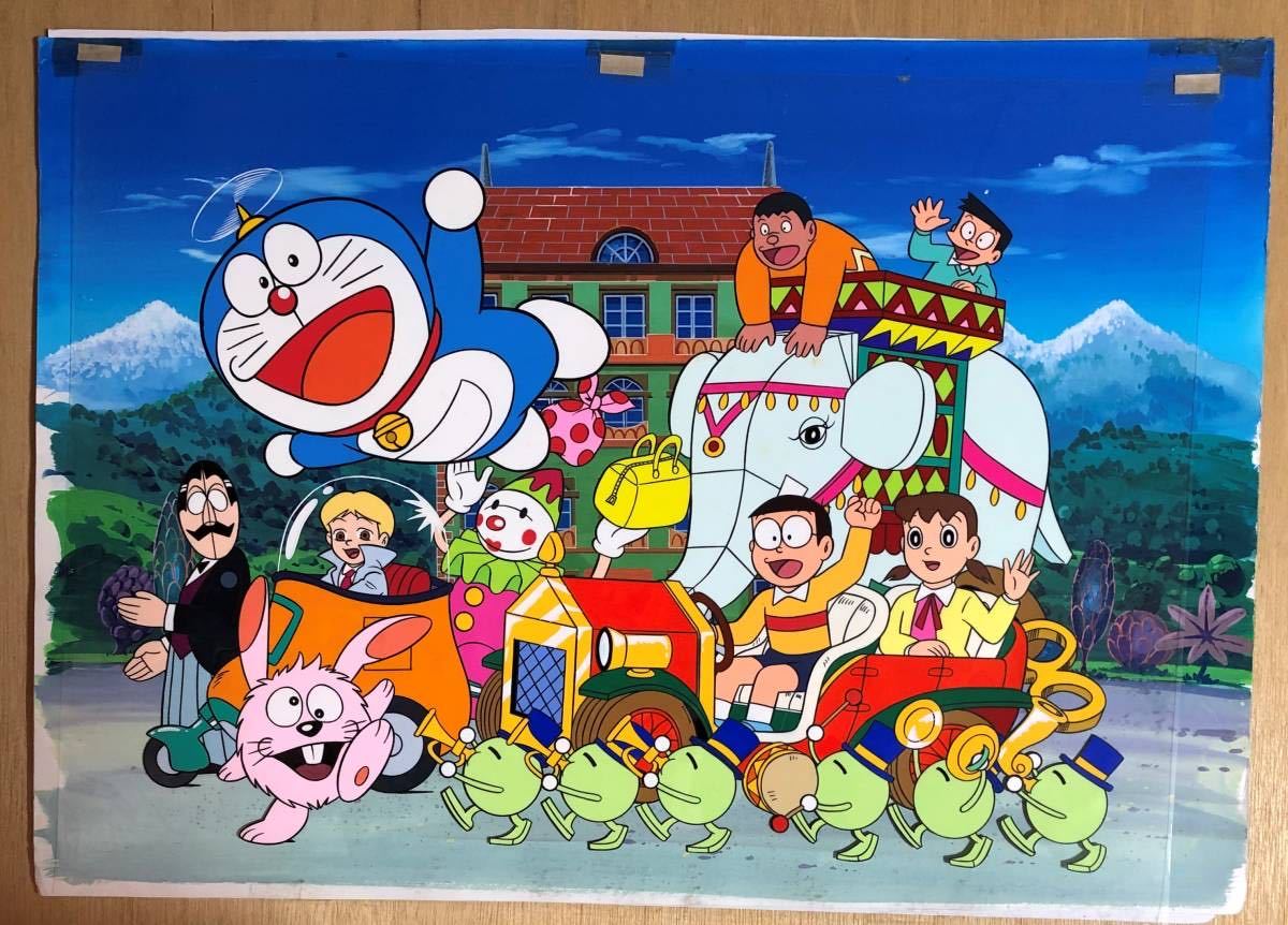 Yahoo!オークション - 劇場版ドラえもん 版権セル画 3 のび太とブリキ